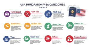 USA Immigration Visa Types 2025 Chart Infographic